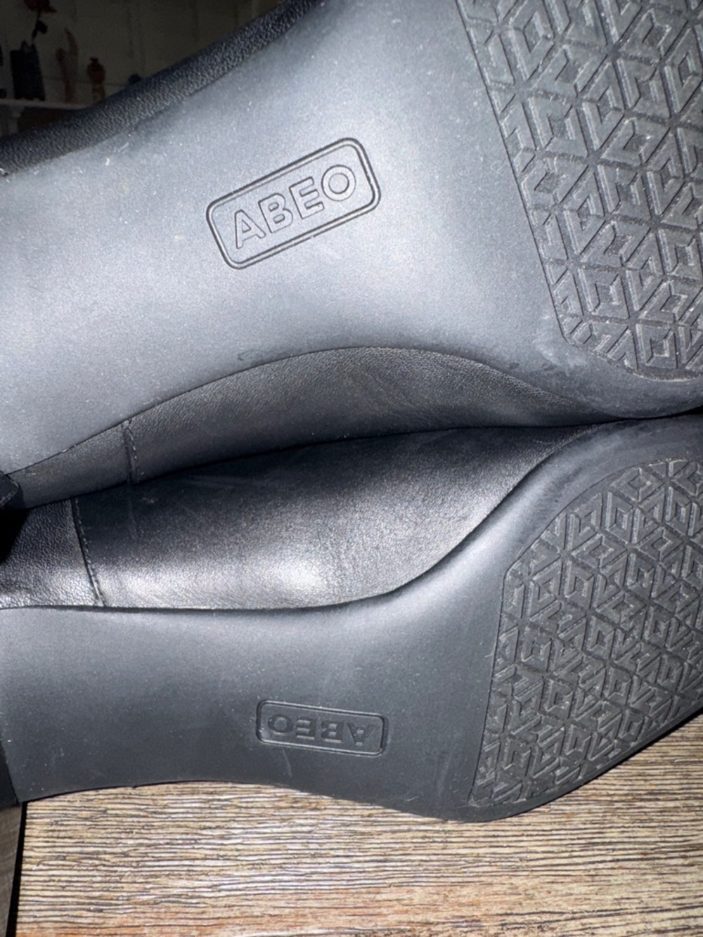 ABEO Plaza Back Zip Boot Black Leather - Picture 9 of 9